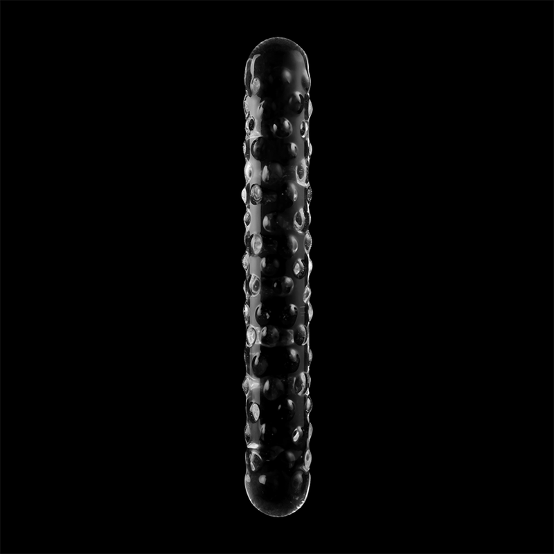 Nebula Series by Ibiza Model 15 - Dildo de Cristal Borosilicato Transparente 18.5 cm