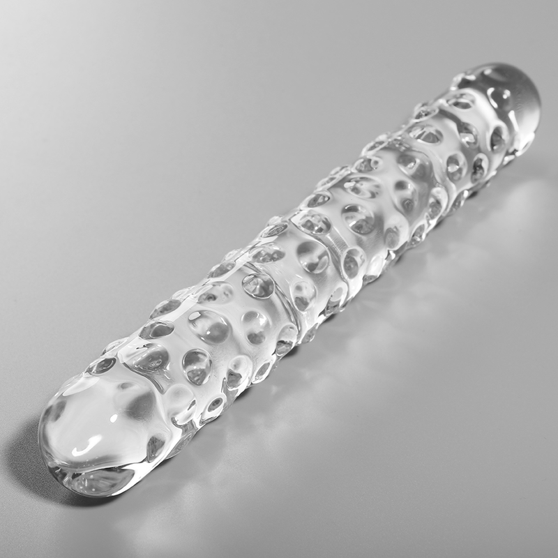 Nebula Series by Ibiza Model 15 - Dildo de Cristal Borosilicato Transparente 18.5 cm