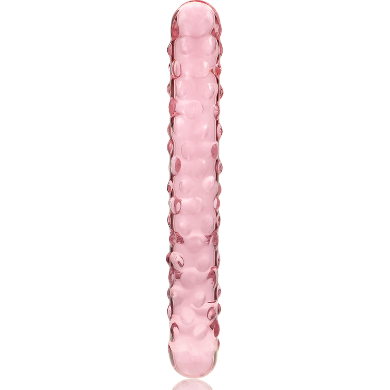Nebula Series by Ibiza Model 15 - Dildo de Cristal Borosilicato Rosa 18.5 cm