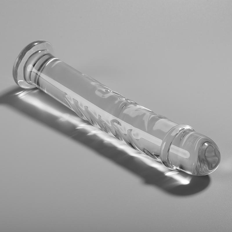 Nebula Series by Ibiza - Dildo de Cristal Borosilicato Transparente 18.5 cm