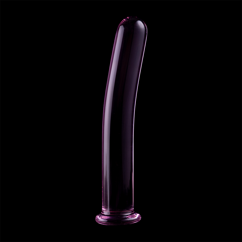 Nebula Series by Ibiza Model 17 - Dildo de Cristal Borosilicato Rosa 18.5 cm