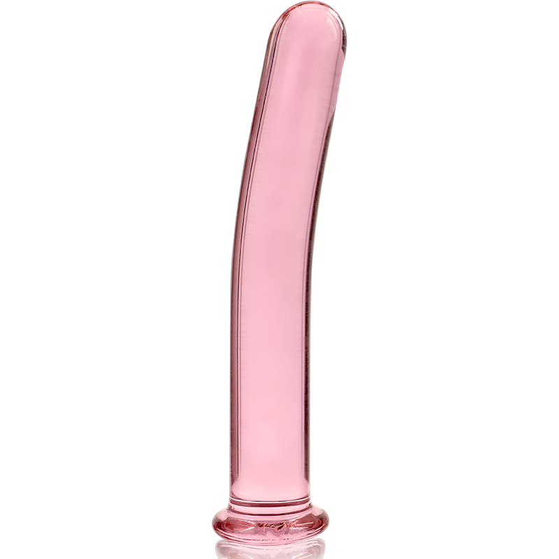 Nebula Series by Ibiza Model 17 - Dildo de Cristal Borosilicato Rosa 18.5 cm