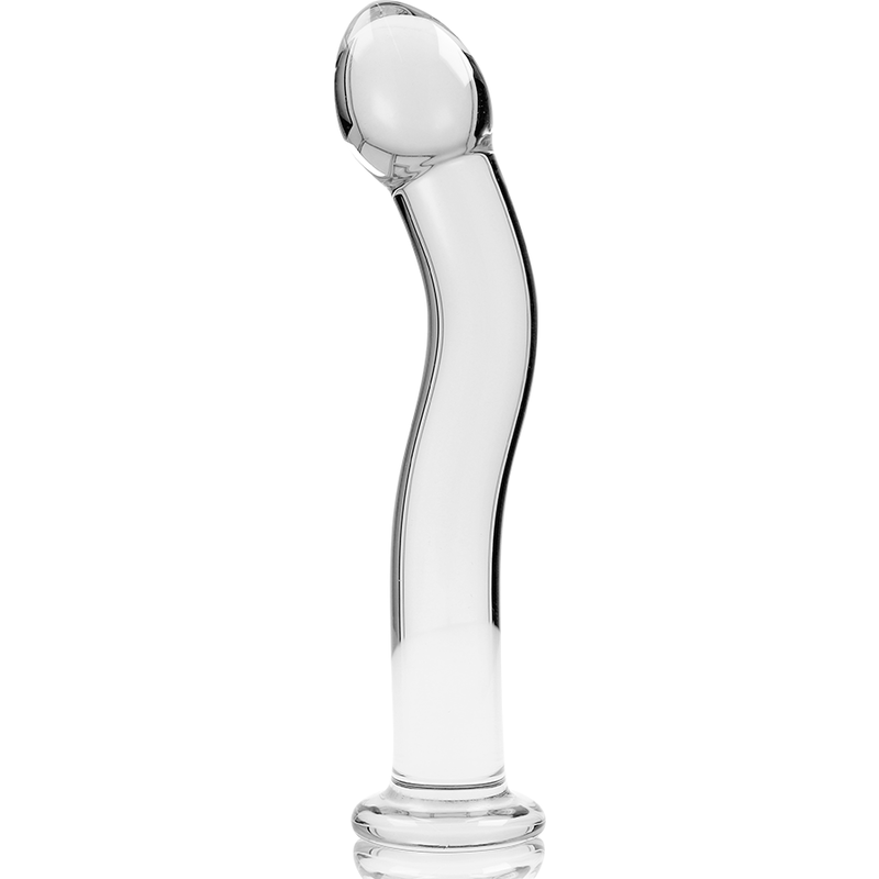 Nebula Series by Ibiza - Dildo de Cristal Borosilicato Transparente 18.5 cm