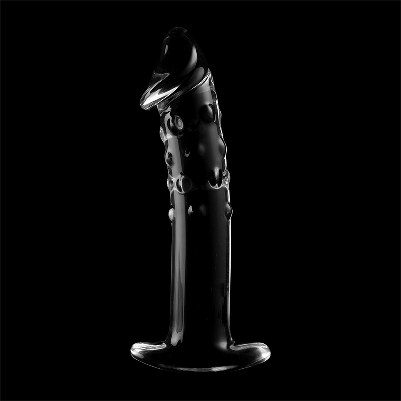 Nebula Series by Ibiza - Dildo de Cristal Borosilicato Transparente 18.5 cm