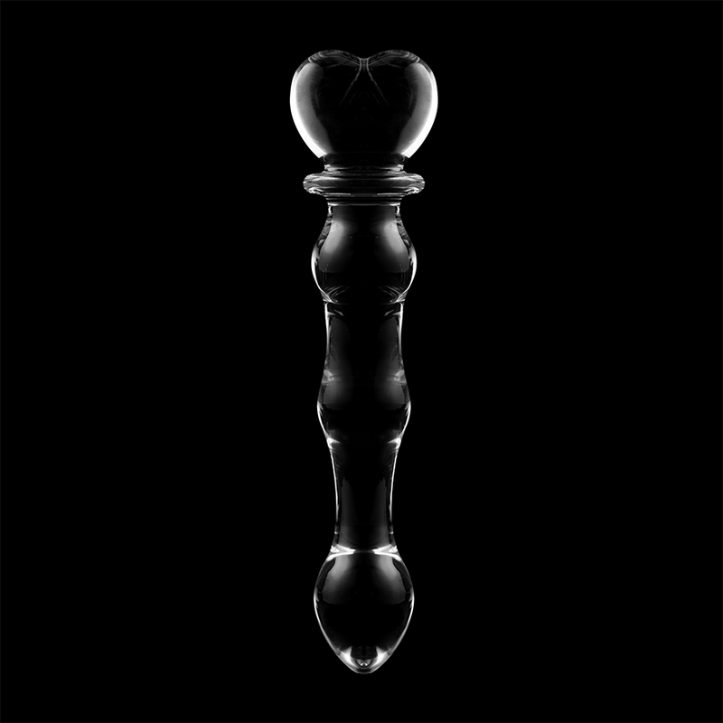 Nebula Series by Ibiza - Dildo Borosilicate Glass Clear 20.5 cm