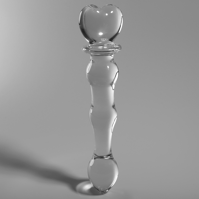 Nebula Series by Ibiza - Dildo Borosilicate Glass Clear 20.5 cm