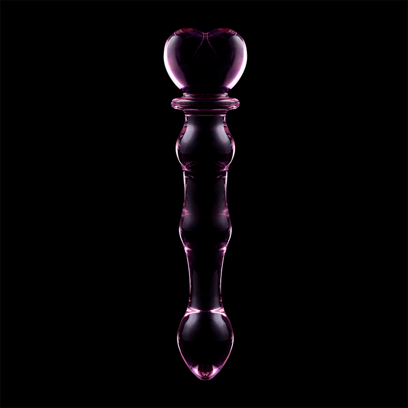 Nebula Series by Ibiza - Dildo de Cristal Borosilicato Rosa 20.5 cm