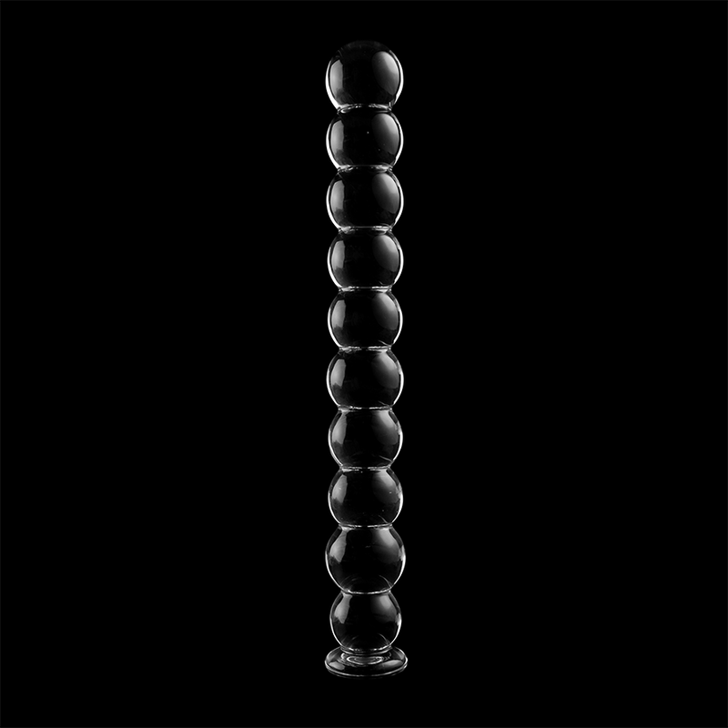 Nebula Series by Ibiza Model 22 - Dildo de Cristal Borosilicato Transparente 21,5 cm