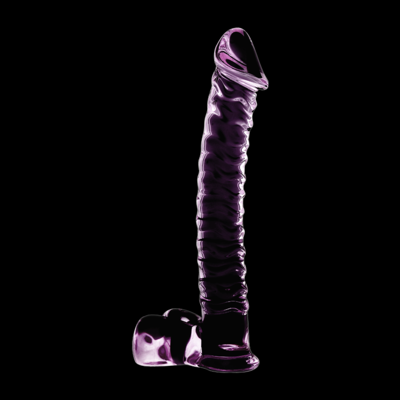Nebula Series by Ibiza Model 23 - Dildo Borosilicate Glass Rosa 21.5 cm