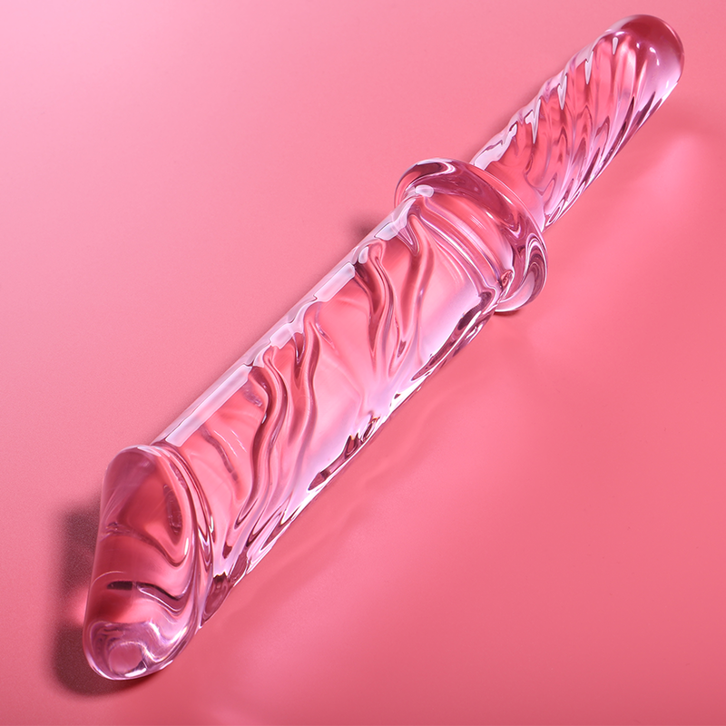 Nebula Series by Ibiza - Dildo de Cristal Borosilicato Rosa 28.5 cm