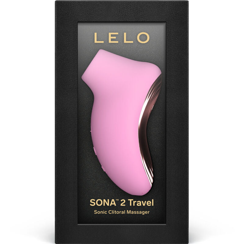 LELO Sona 2 Travel - Masajeador Sónico Compacto Rosa