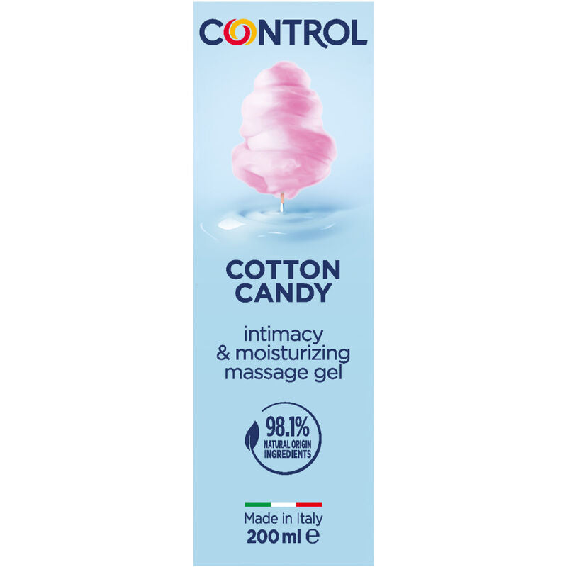 Control Cotton Candy Massage Gel 3 en 1 - 200 ml