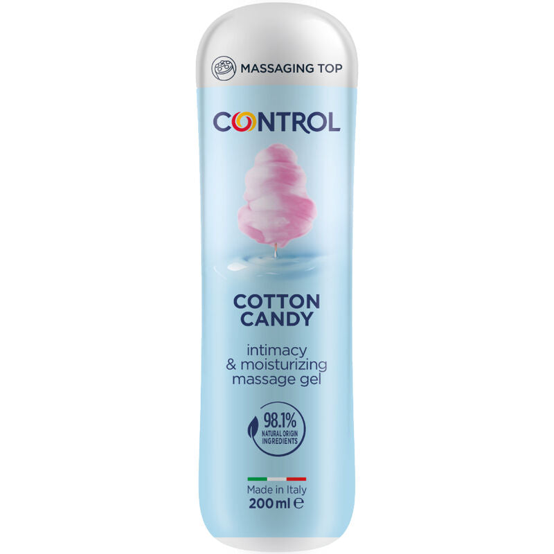 Control Cotton Candy Massage Gel 3 en 1 - 200 ml