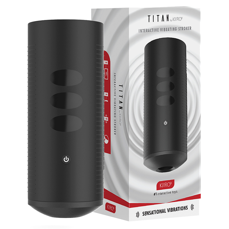 Kiiroo Titan - Masturbador HighTech con 9 Bolas Vibratorias y Control Remoto