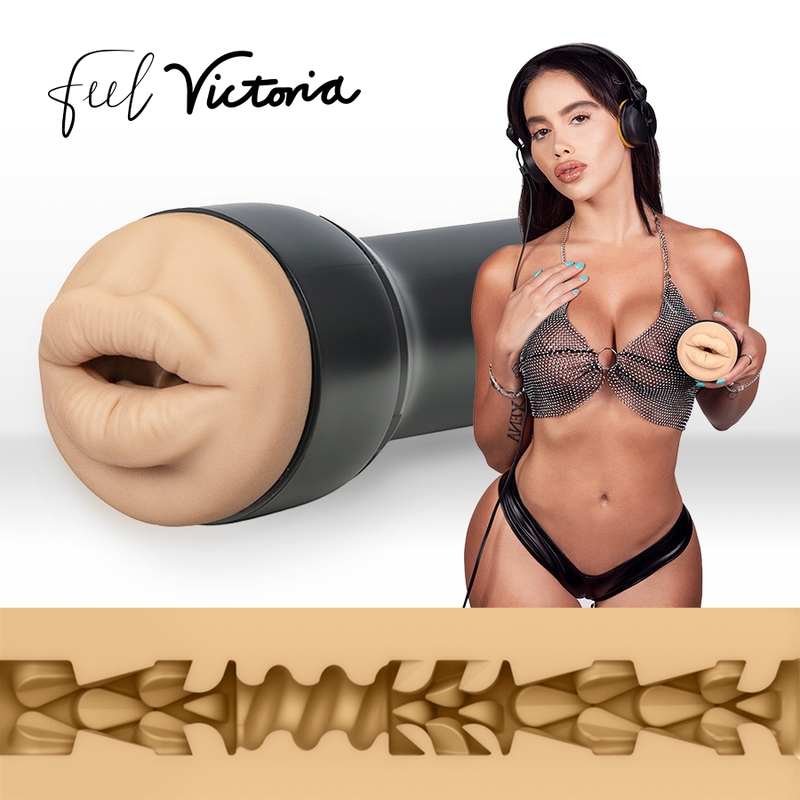 KIIROO Feel Victoria June - Masturbador Realista con Tecnología Interactiva