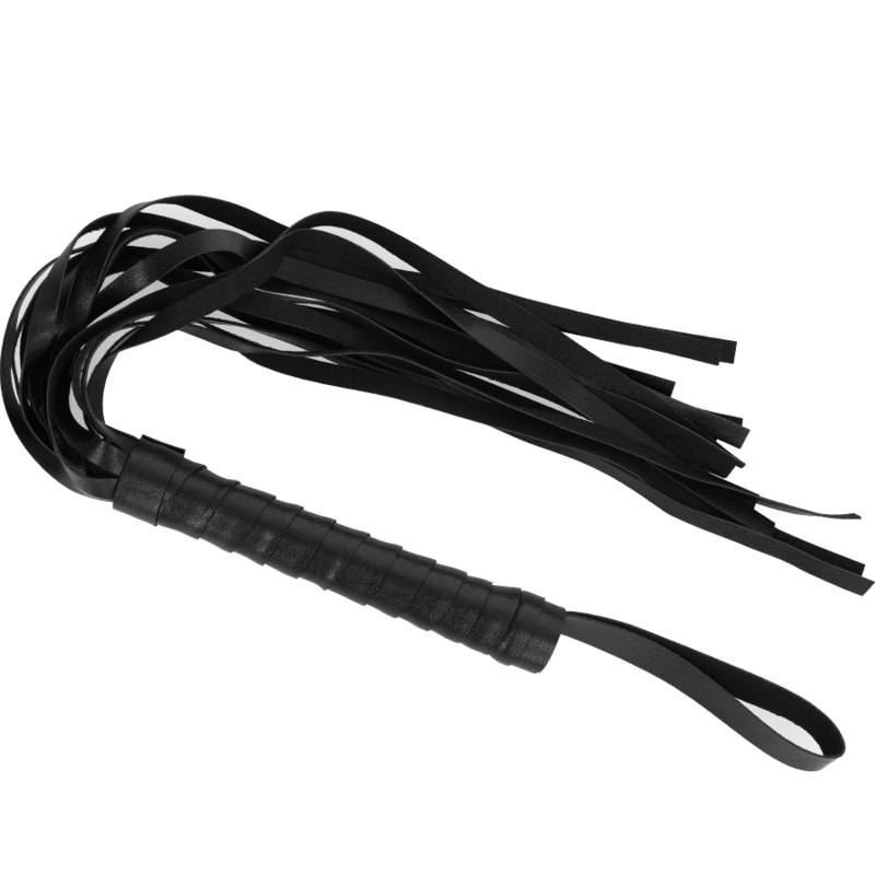INTENSE Fetish Flogger de Cuero Vegano - Diseño Ergonómico