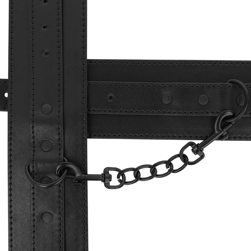 Esposas de Tobillo Cuero Vegano INTENSE FETISH - Bondage Ajustable