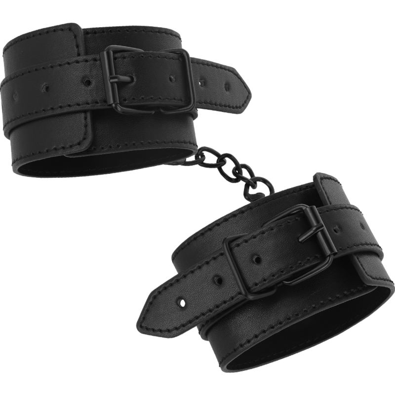 Esposas de Tobillo Cuero Vegano INTENSE FETISH - Bondage Ajustable