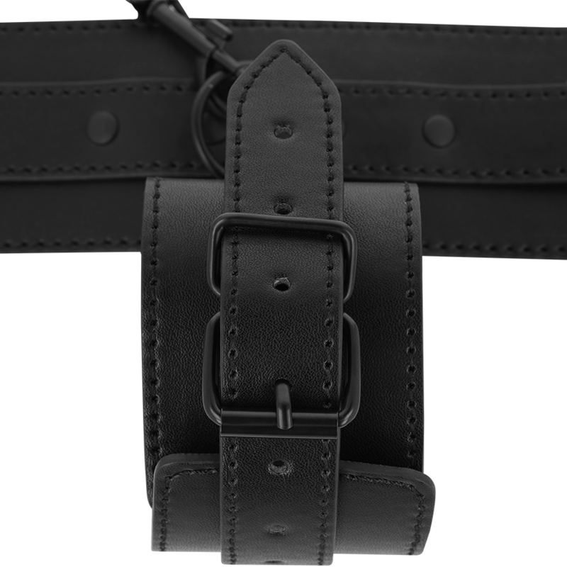 Esposas de Tobillo Cuero Vegano INTENSE FETISH - Bondage Ajustable