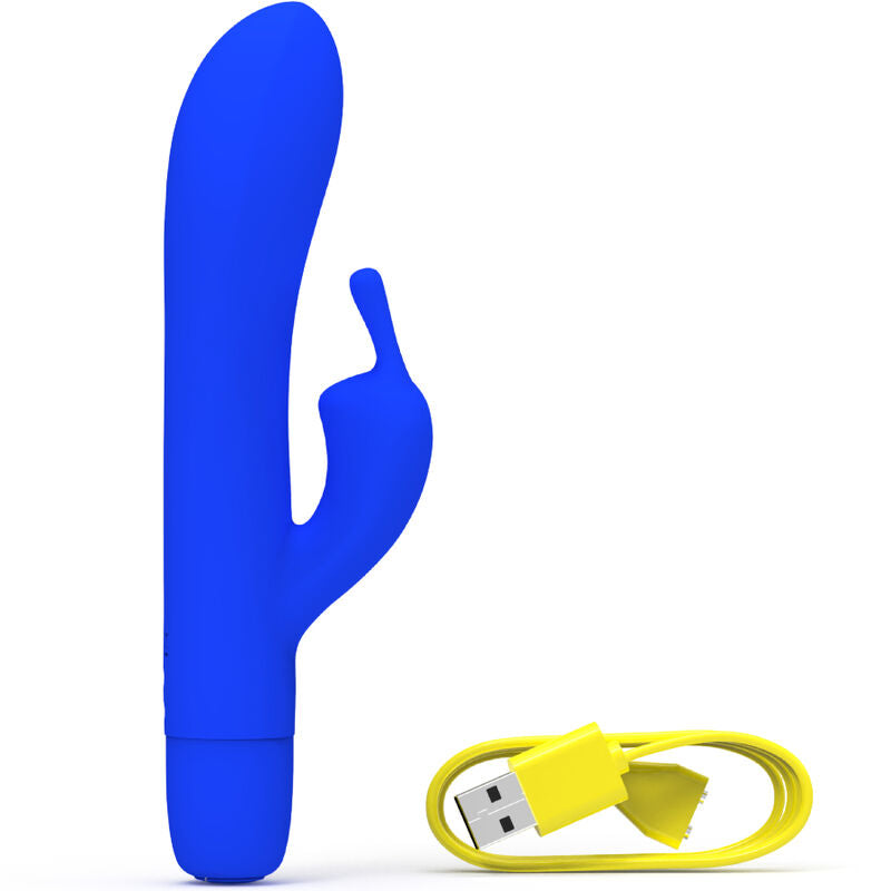 B Swish Bwild Bunny Infinite Classic Vibrador Recargable Azul Silicona