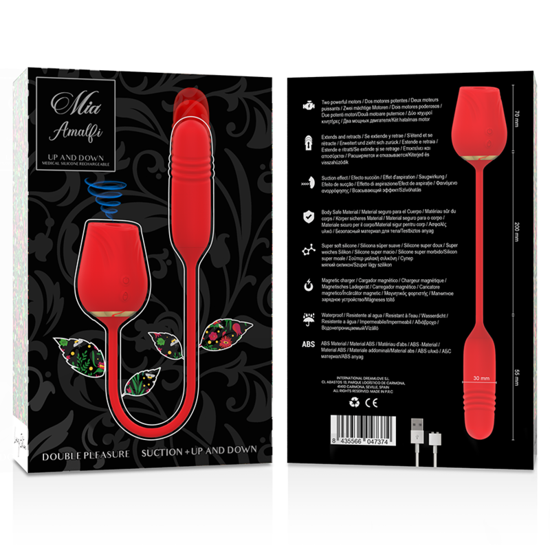 MIA Amalfi - Succionador Vibrador con Movimiento Thrusting