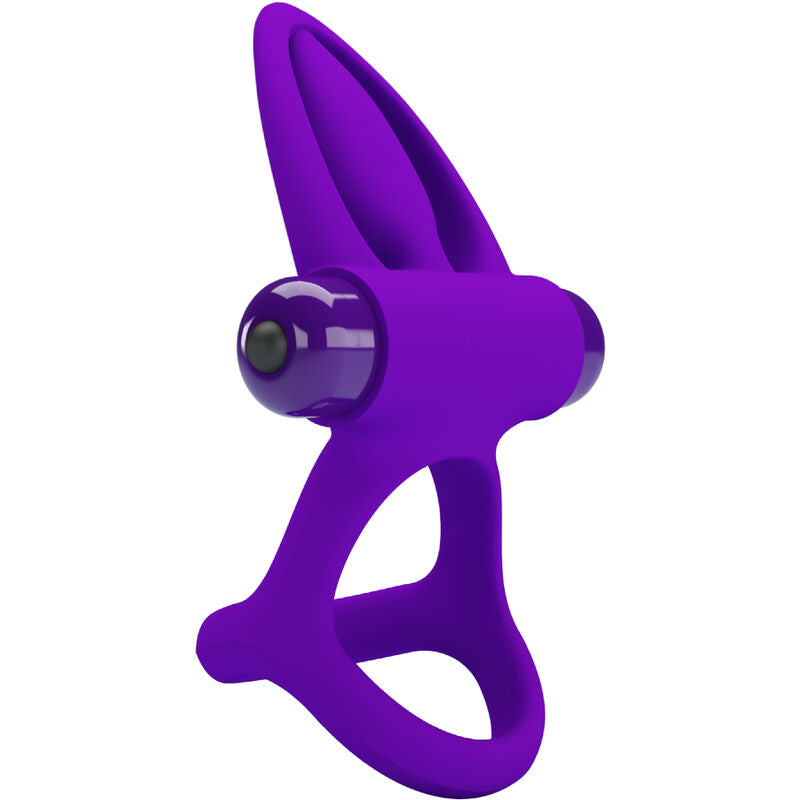 Pretty Love Vibrator Ring 10 Vibraciones Silicona Violeta