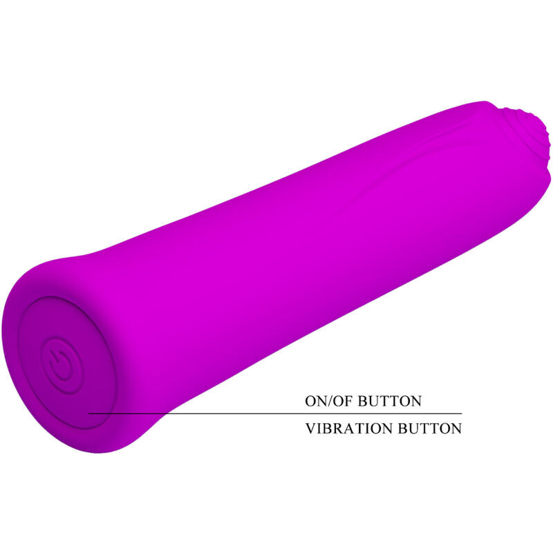 Pretty Love Curtis Mini Super Power Vibrator 12 Violet