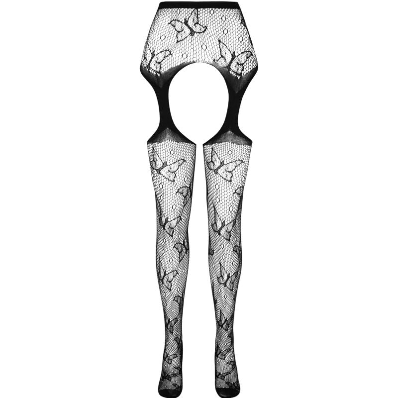 Passion Eco Collection Bodystocking Rojo - Diseño Transparente Elástico