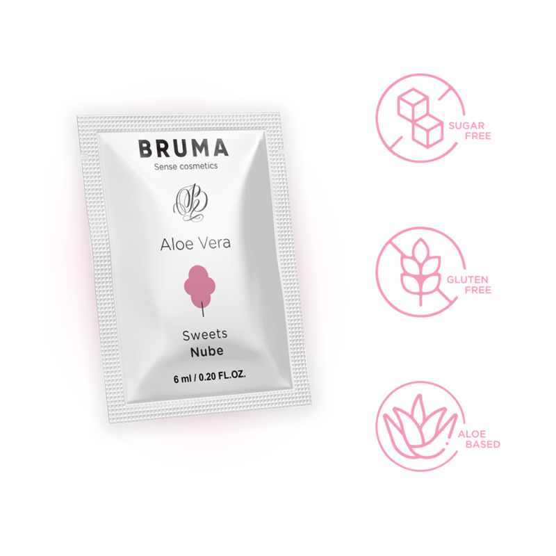 Bruma Aloe Vera Sliding Gel Sweets Flavor 6 ml