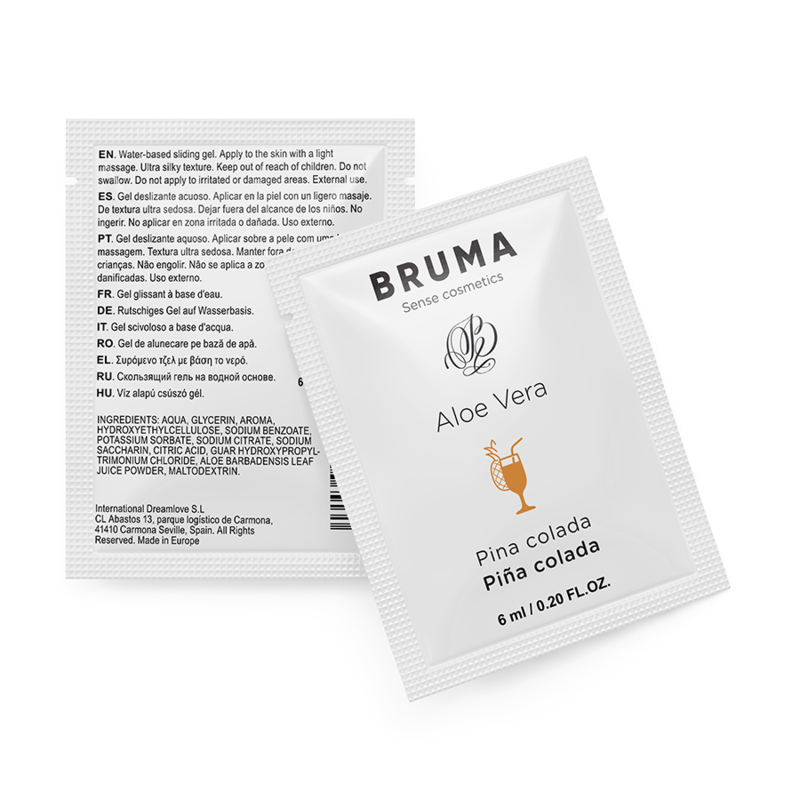 Bruma Aloe Vera Sliding Gel Piña Colada 6 ml