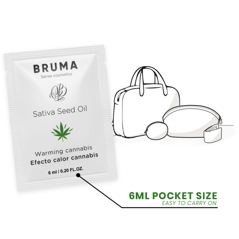 Bruma Sativa Seed Oil Sliding Gel Warming - 6 ml