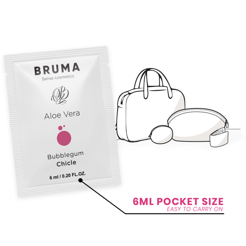 Bruma Aloe Vera Sliding Gel Bubblegum 6 ml