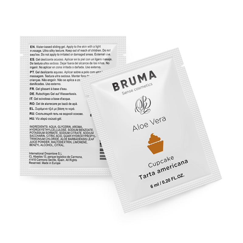 Bruma Aloe Vera Sliding Gel Cupcake - 6 ml