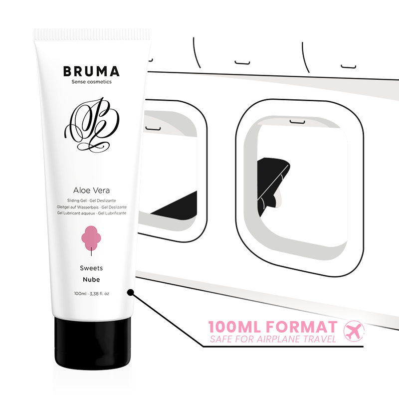 Bruma Aloe Vera Sliding Gel Sweets Flavor 100 ml