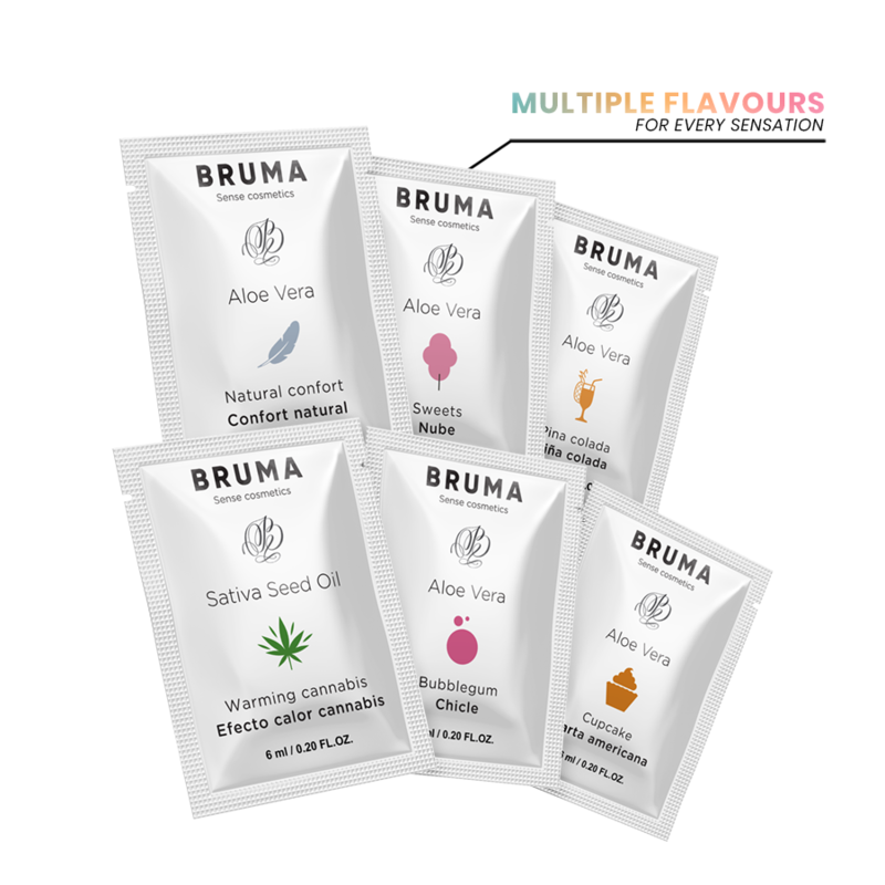 Bruma Aloe Vera Sliding Gel Sweets Flavor 6 ml