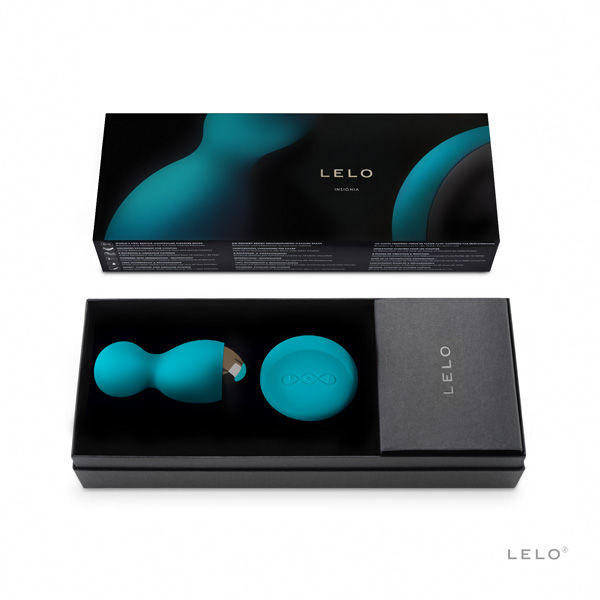 LELO BADGE BLUE HULA BALLS - Bolas Inteligentes con Control Remoto