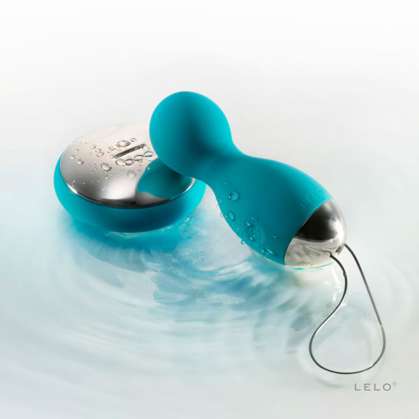 LELO BADGE BLUE HULA BALLS - Bolas Inteligentes con Control Remoto