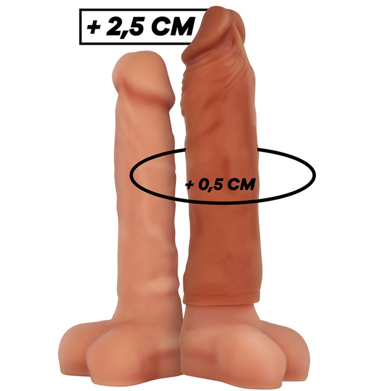 VIRILXL Liquid Silicone V5 Brown - Extensión de Silicona