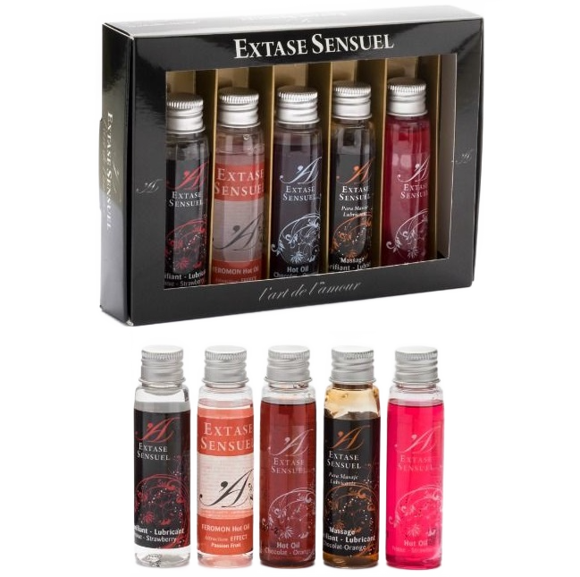 Extase Sensual Trick or Treat Chest - Kit de Masaje