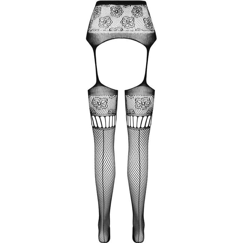 Medias Passion S030 con Liguero Negro - Talla Única