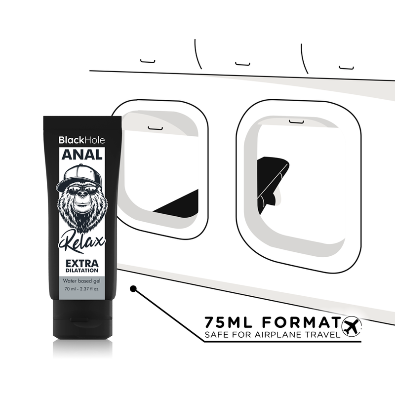 Black Hole Lubricante Base de Agua - 70 ml