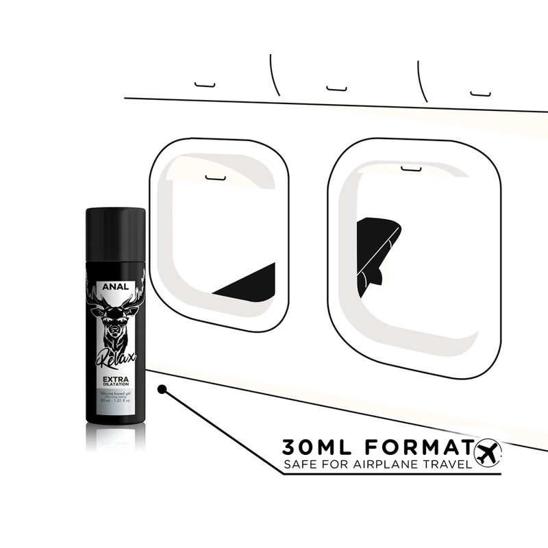 Black Hole Gel Silicona Base Dilatación Anal 30 ml