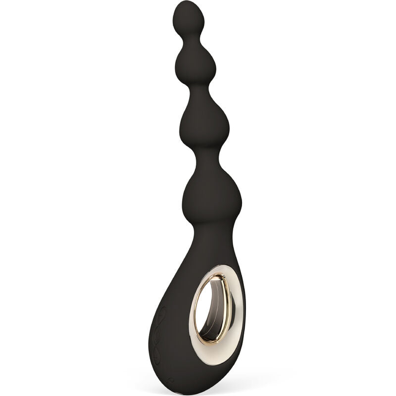 LELO Soraya Beads Black - Masajeador Anal con Tecnología Bow-Motion™