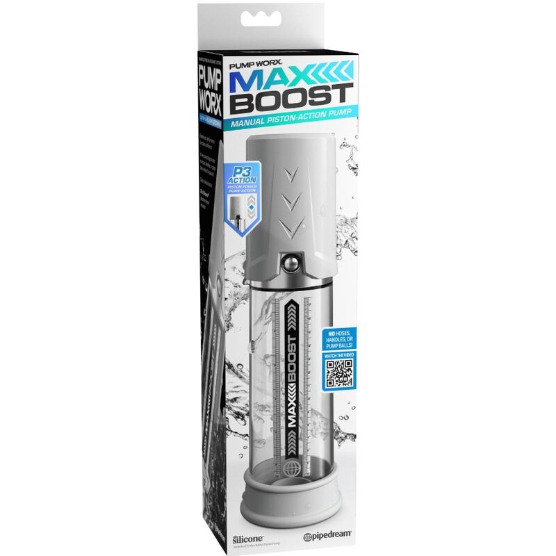 Pump Worx Max Boost White - Bomba de Vacio