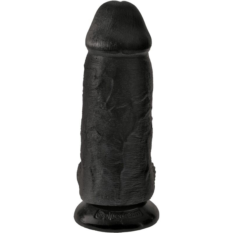 Pipedream King Cock Chubby Black - Dildo Realista 9 Pulgadas