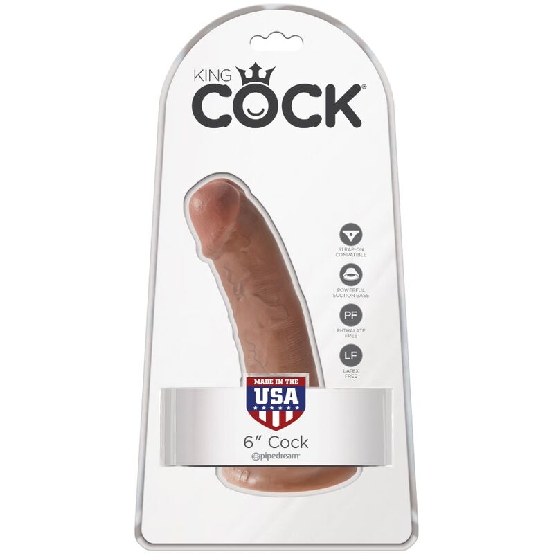 King Cock Pene Realístico 15cm Mulato