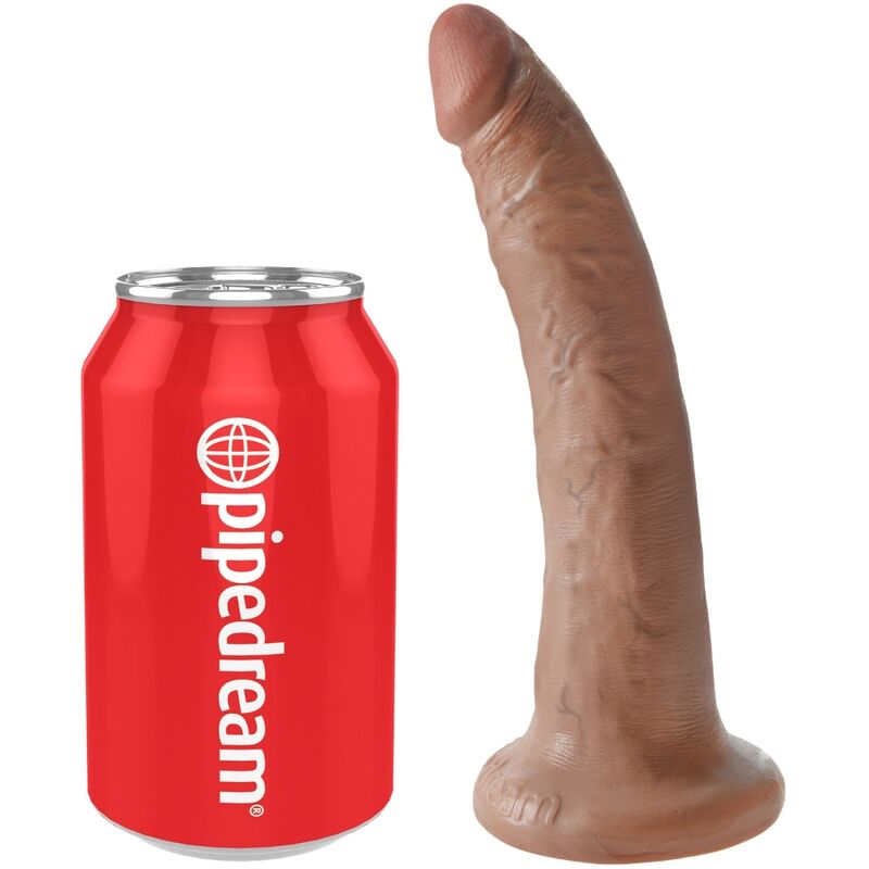 King Cock Realistic Penis 17.5 cm Caramelo