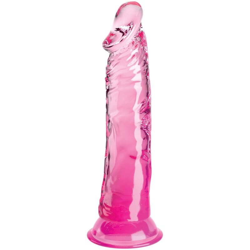 King Cock Clear Realistic Penis 19.7 cm Rosa