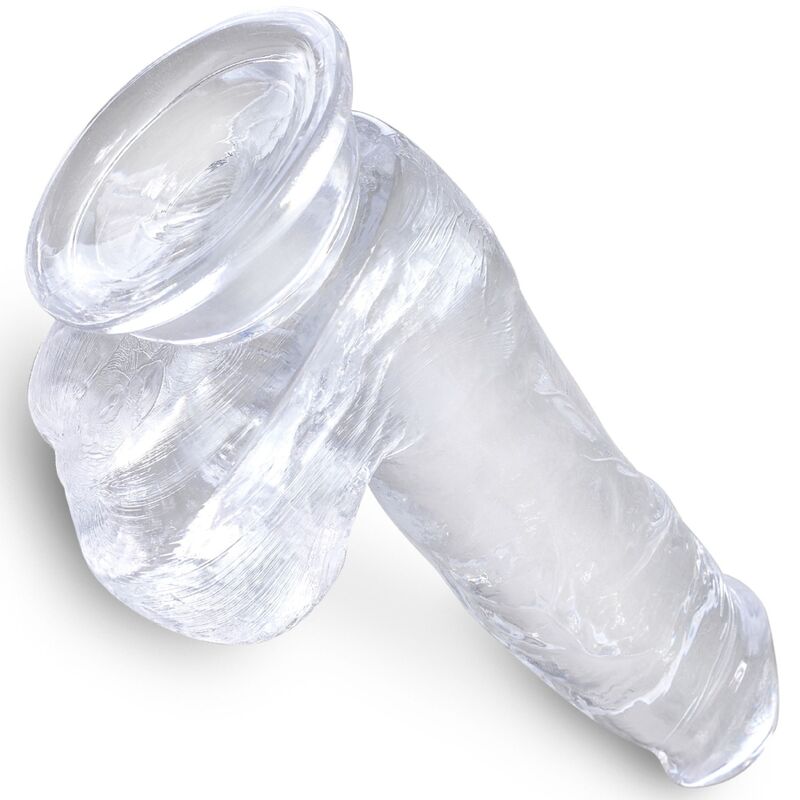King Cock Clear Realistic Penis 13.5 cm