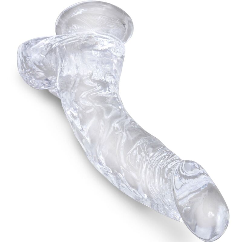 King Cock Clear Realistic Curved 16.5 cm